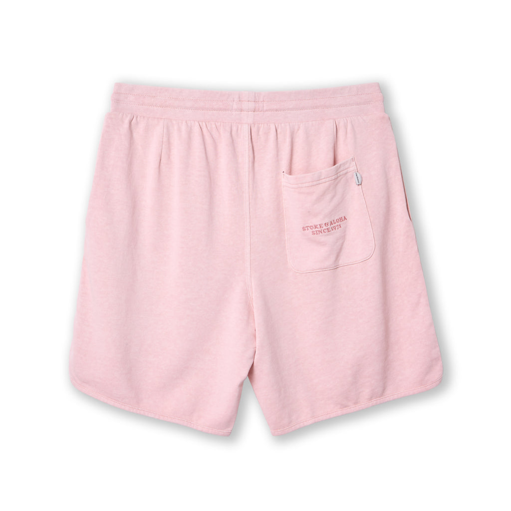 Calções de fato de treino lisos da T&C Surf Designs - Rosa antigo