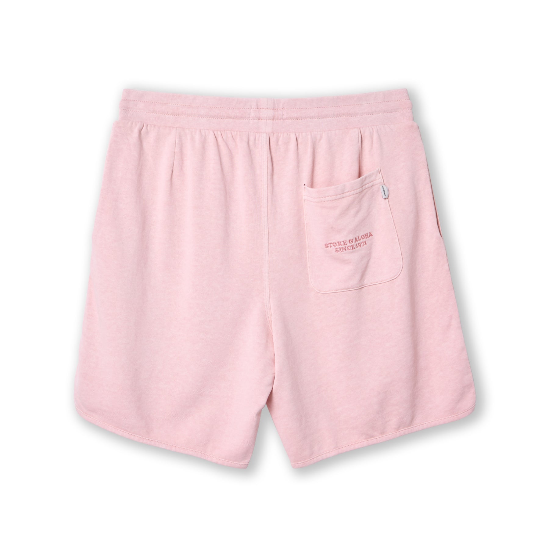 Calções de fato de treino lisos da T&C Surf Designs - Rosa antigo