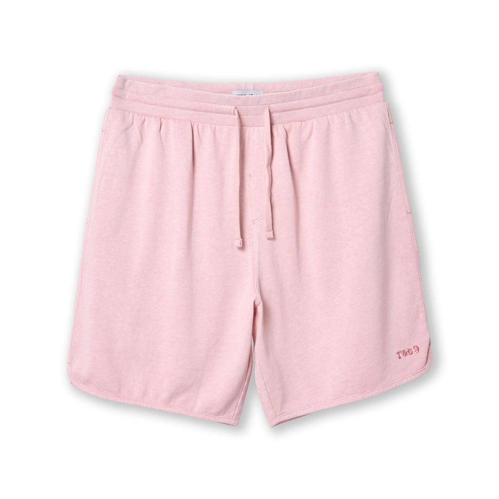 Calções de fato de treino lisos da T&C Surf Designs - Rosa antigo