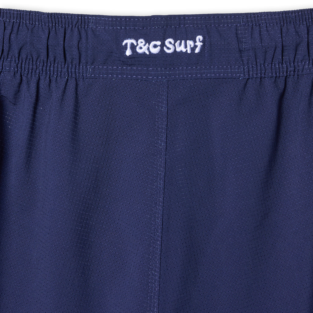 Calção de moletom liso T&C Surf Designs - Azul Marinho Escuro