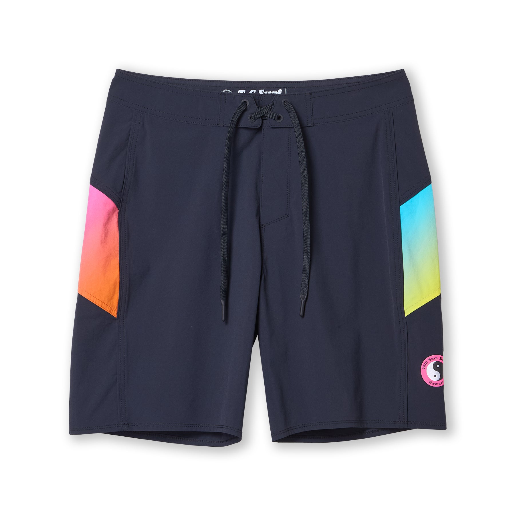 T&amp;C Surf Designs Stay Stoked 20" Bshort-Black