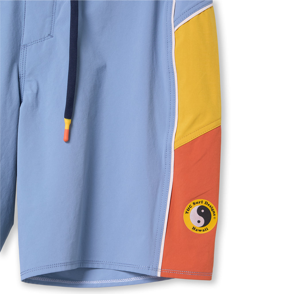T&amp;C Surf Designs Stay Stoked 20" Bshort-Fadded Denim
