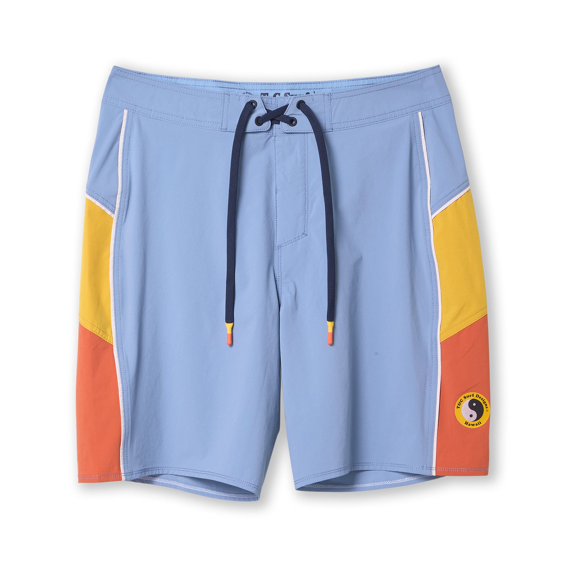 T&amp;C Surf Designs Stay Stoked 20" Bshort-Fadded Denim