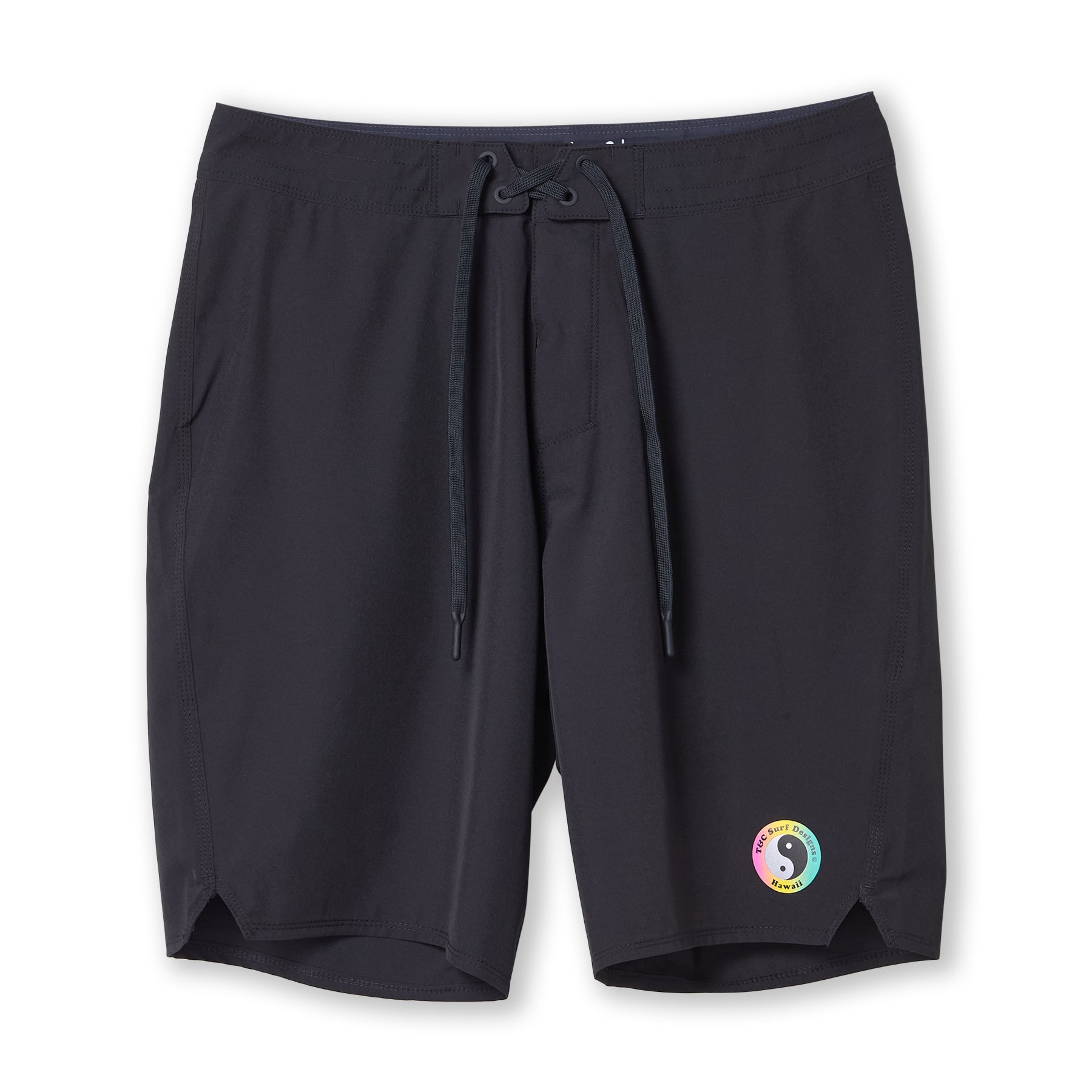 T&amp;C Surf Designs Modern Scalop 20'' Bshort-Black