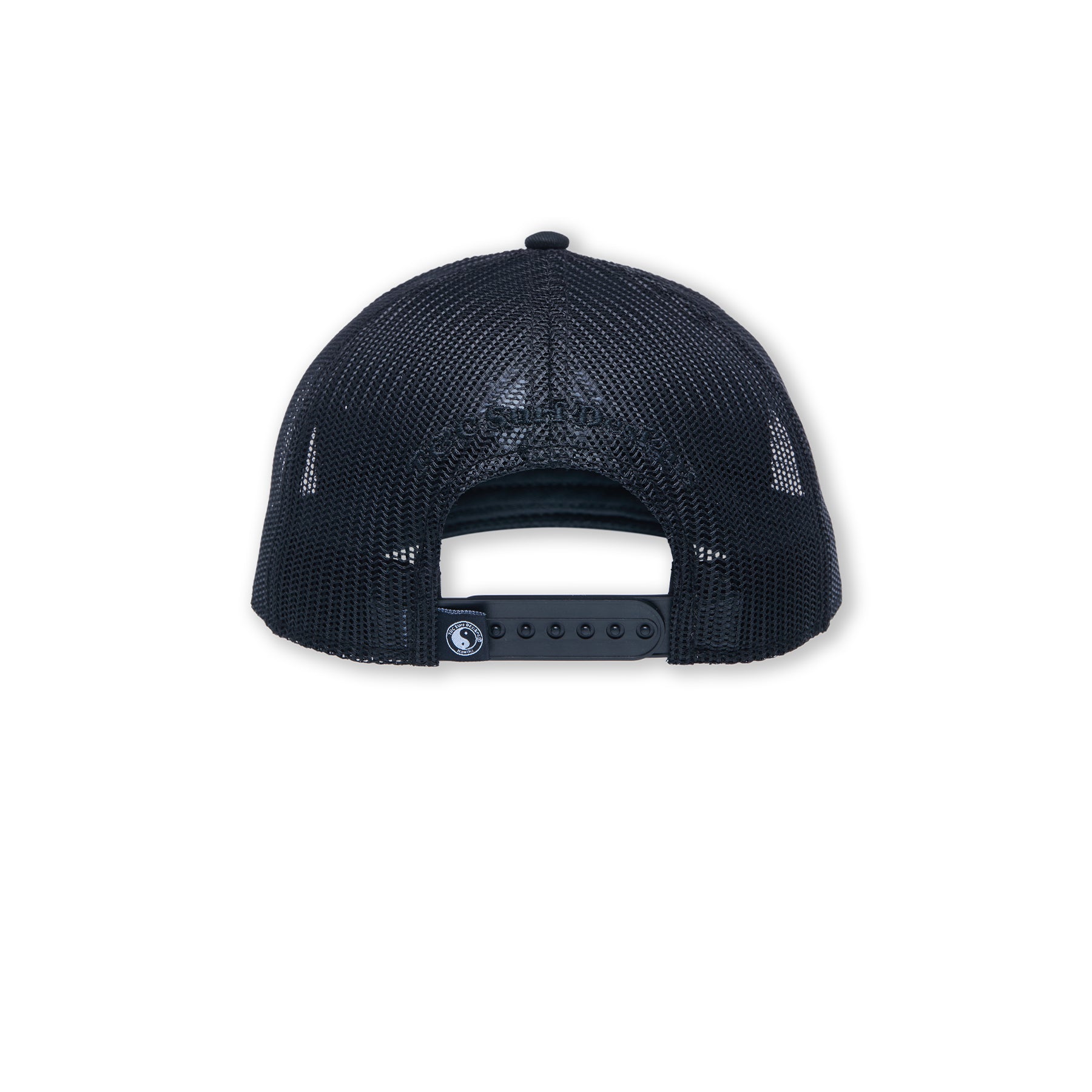 Boné Trucker T&C Surf Designs YY Plain - Preto / Logotipo Preto