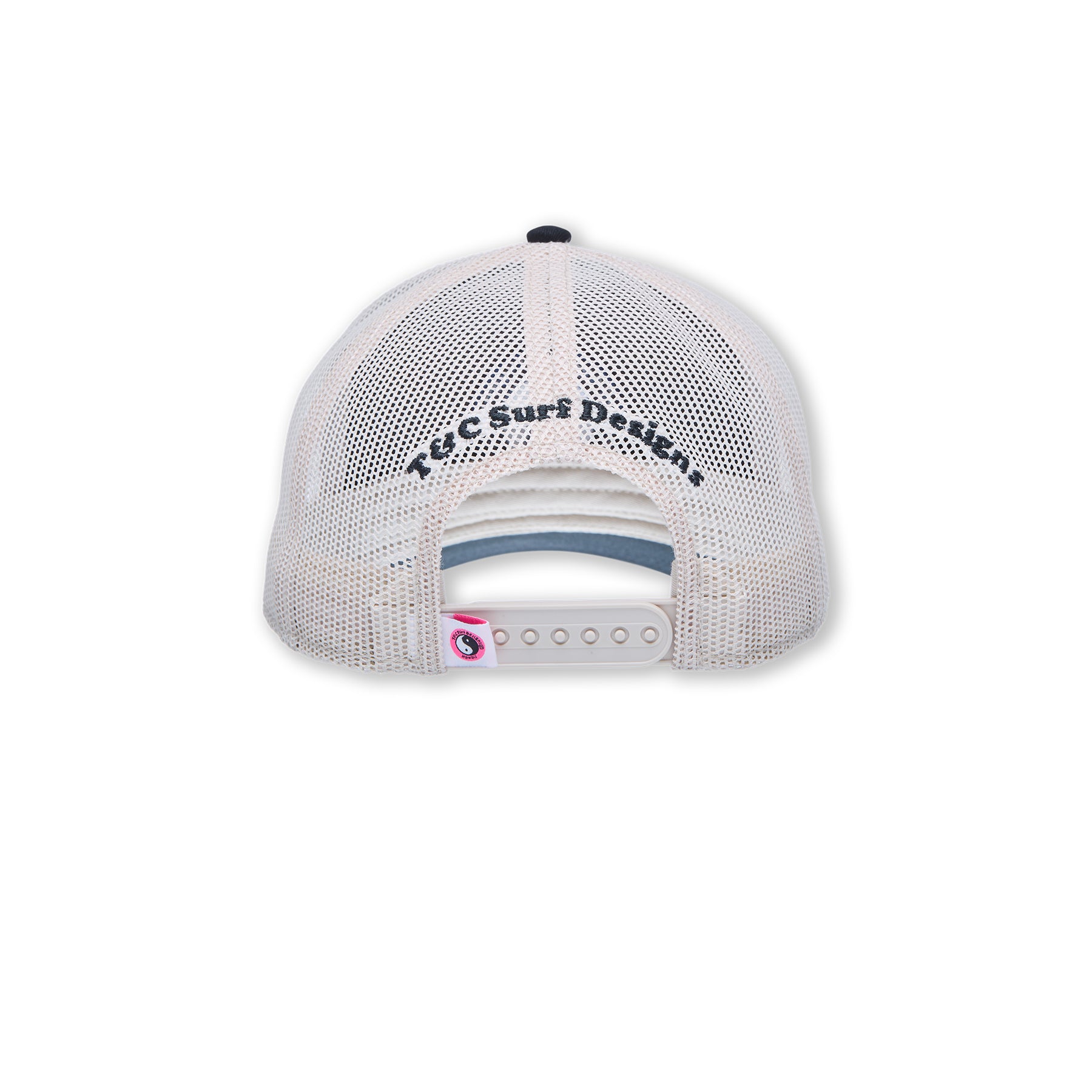 Boné Trucker T&C Surf Designs YY Multico - Preto/Natural/Logótipo Degradê
