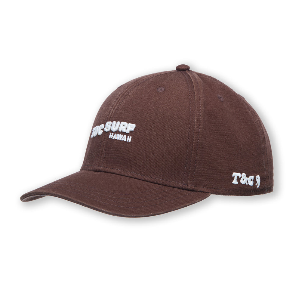 T&amp;C Surf Designs Twisted Basball Cape-Brown