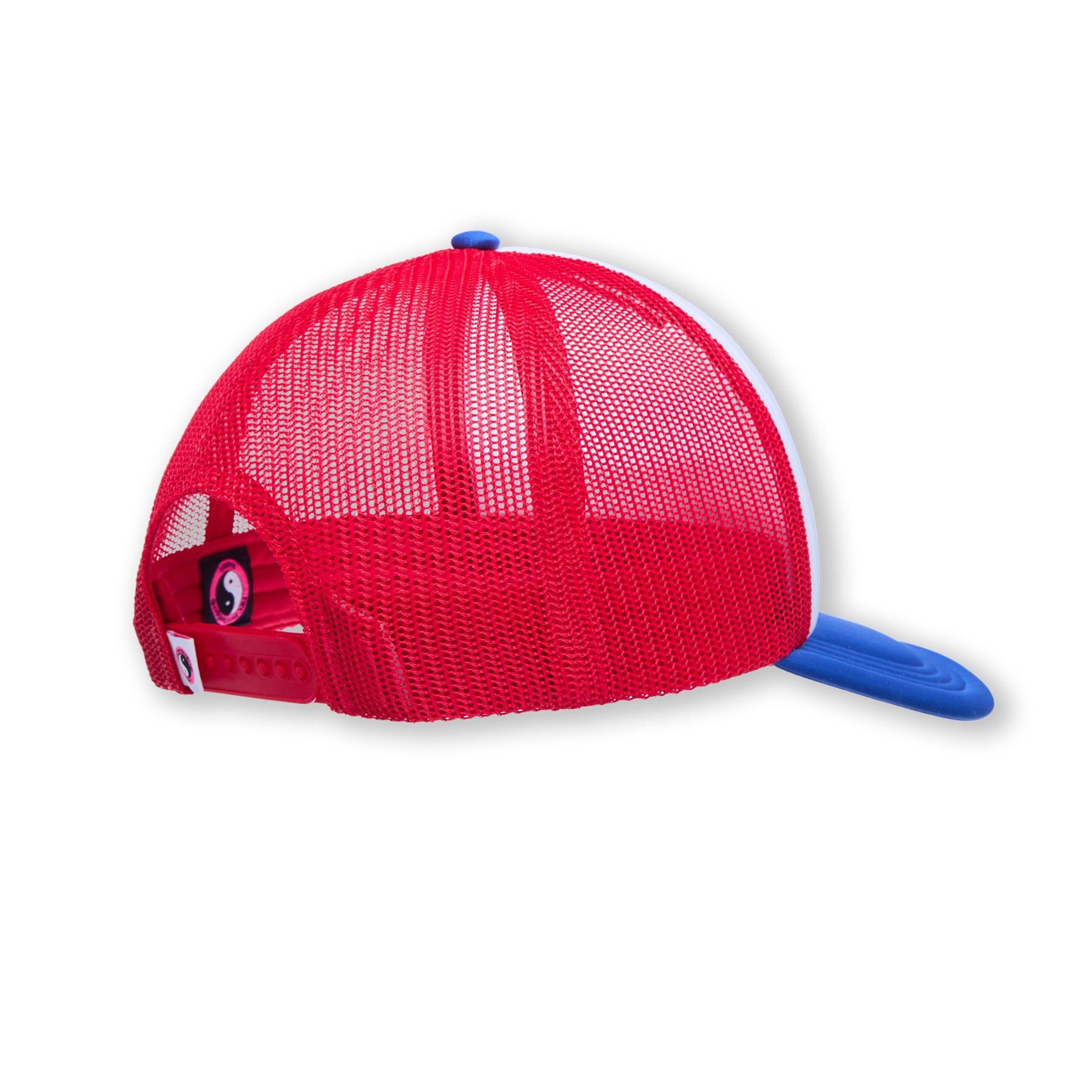 Boné Trucker Aloha Foam da T&C Surf Designs - Azul Royal / Vermelho / Branco