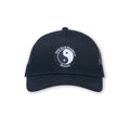 YY Plain Casquette Trucker -Black / Black Logo