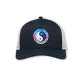 YY Multico Casquette Trucker -Black / Natural / Gradient logo