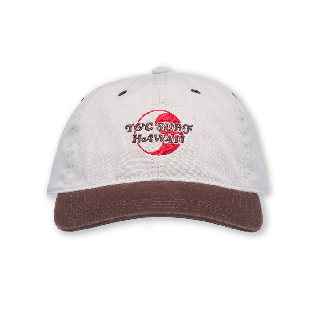 Boné T&C Surf Designs TCSH Dad Cap - Cinza-bege/Castanho