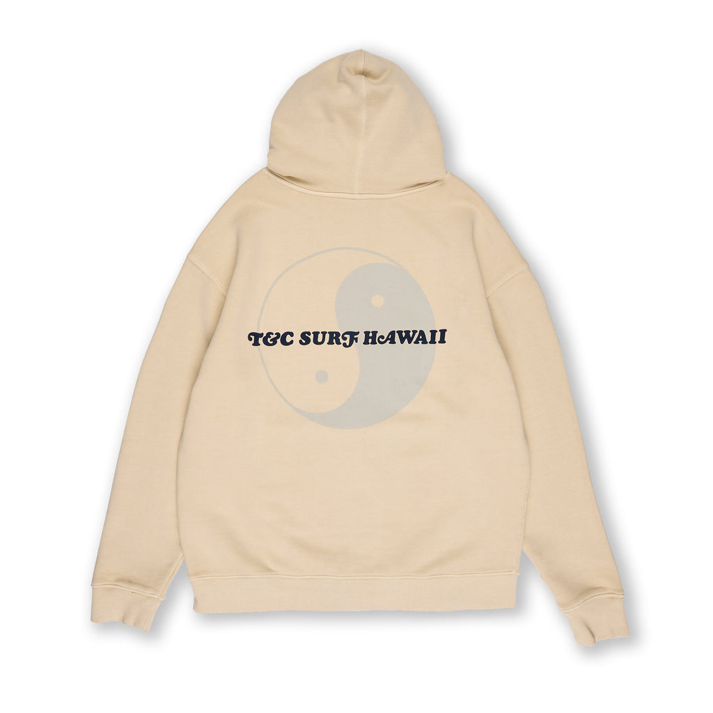 Sweatshirt com Capuz e Fecho Pesado T&C Surf Designs TCSH - Cinza-bege