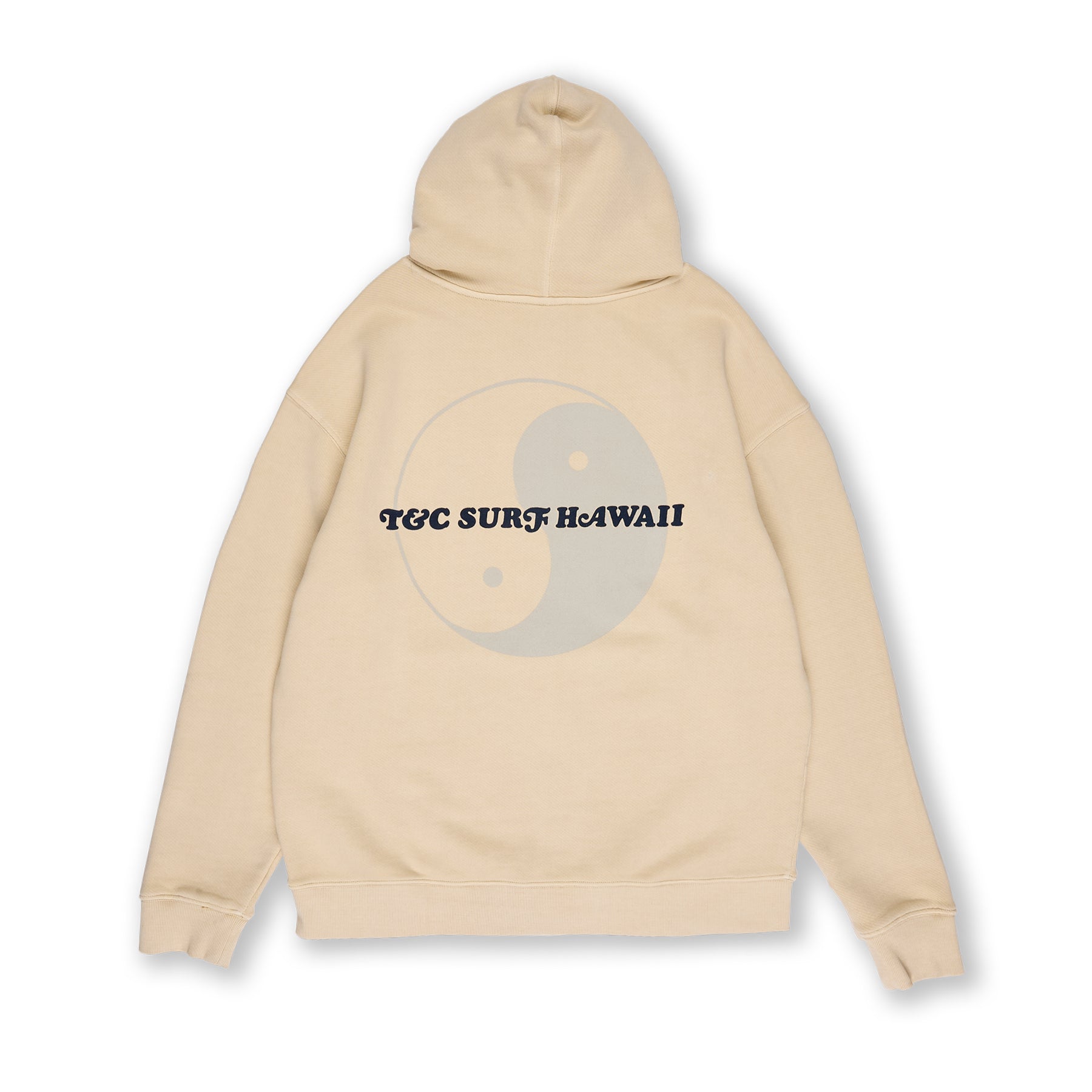 T&amp;C Surf Designs TCSH Heavy Zip Hoodie Sweat-Greige