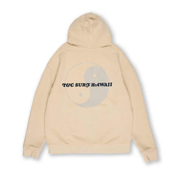 T&C Surf Designs TCSH Heavy Zip Hoodie Sweat-Greige