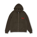 Sweatshirt com Capuz e Fecho Pesado T&C Surf Designs TCSH - Castanho