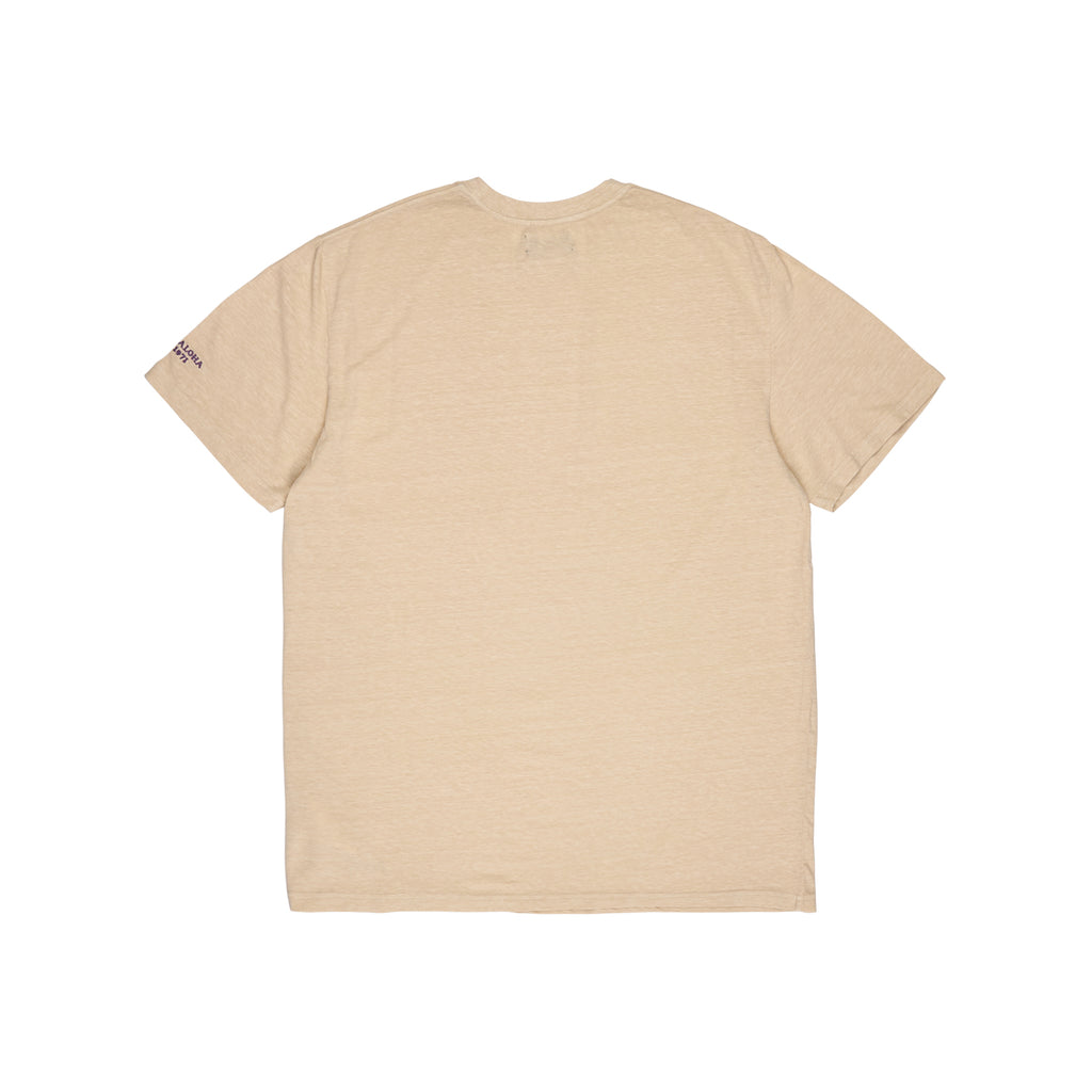 Plain T-shirt manches courtes -Greige