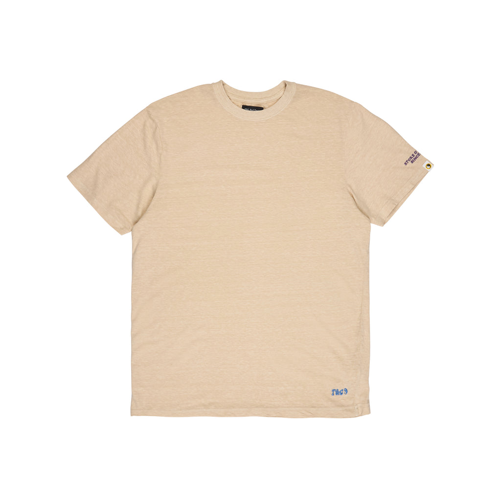 Plain T-shirt manches courtes -Greige