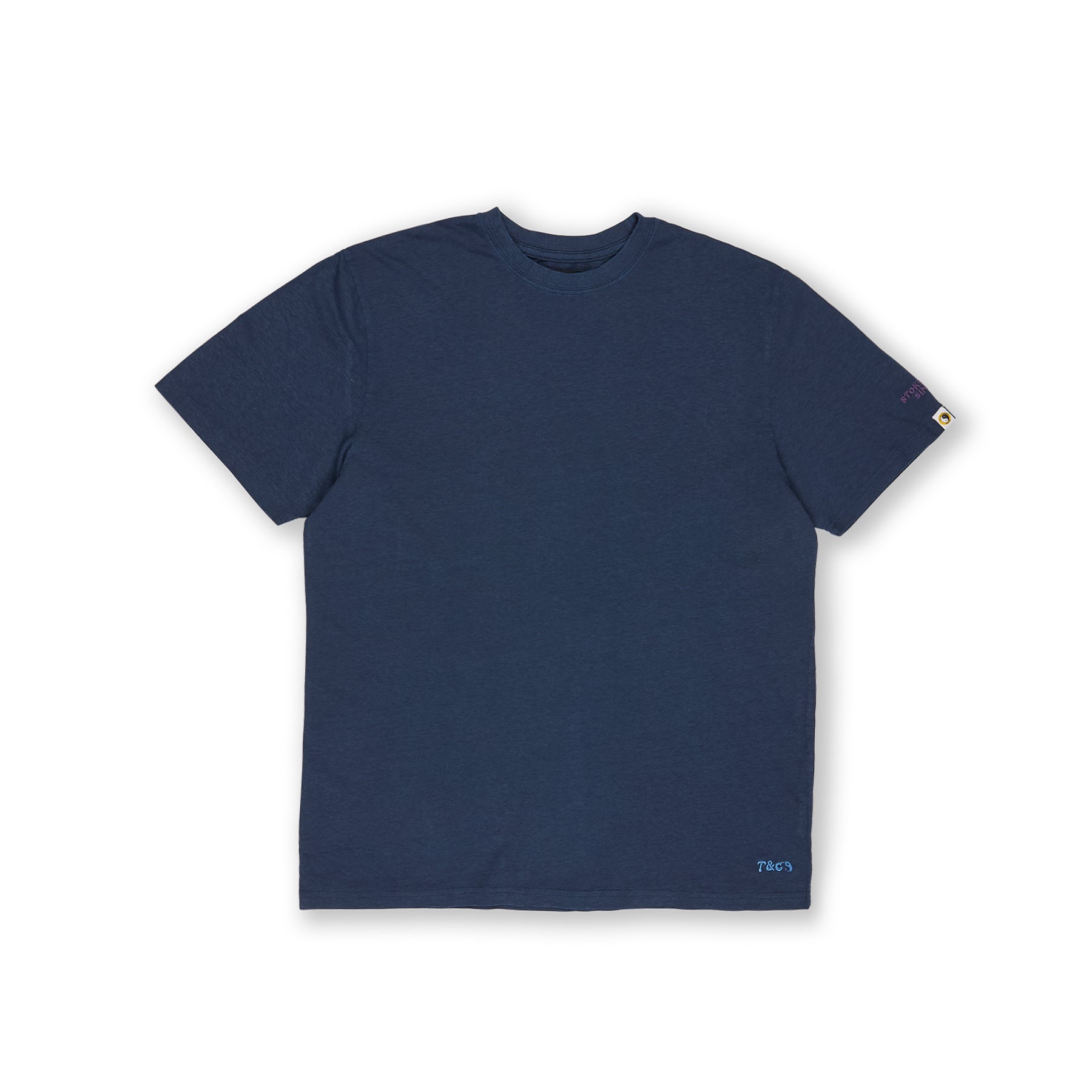 T&amp;C Surf Designs Plain S/S Tee-Dark Navy
