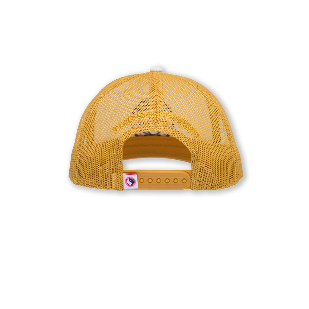 T&C Surf Designs YY Multico Trucker Cap - Wash Mustard