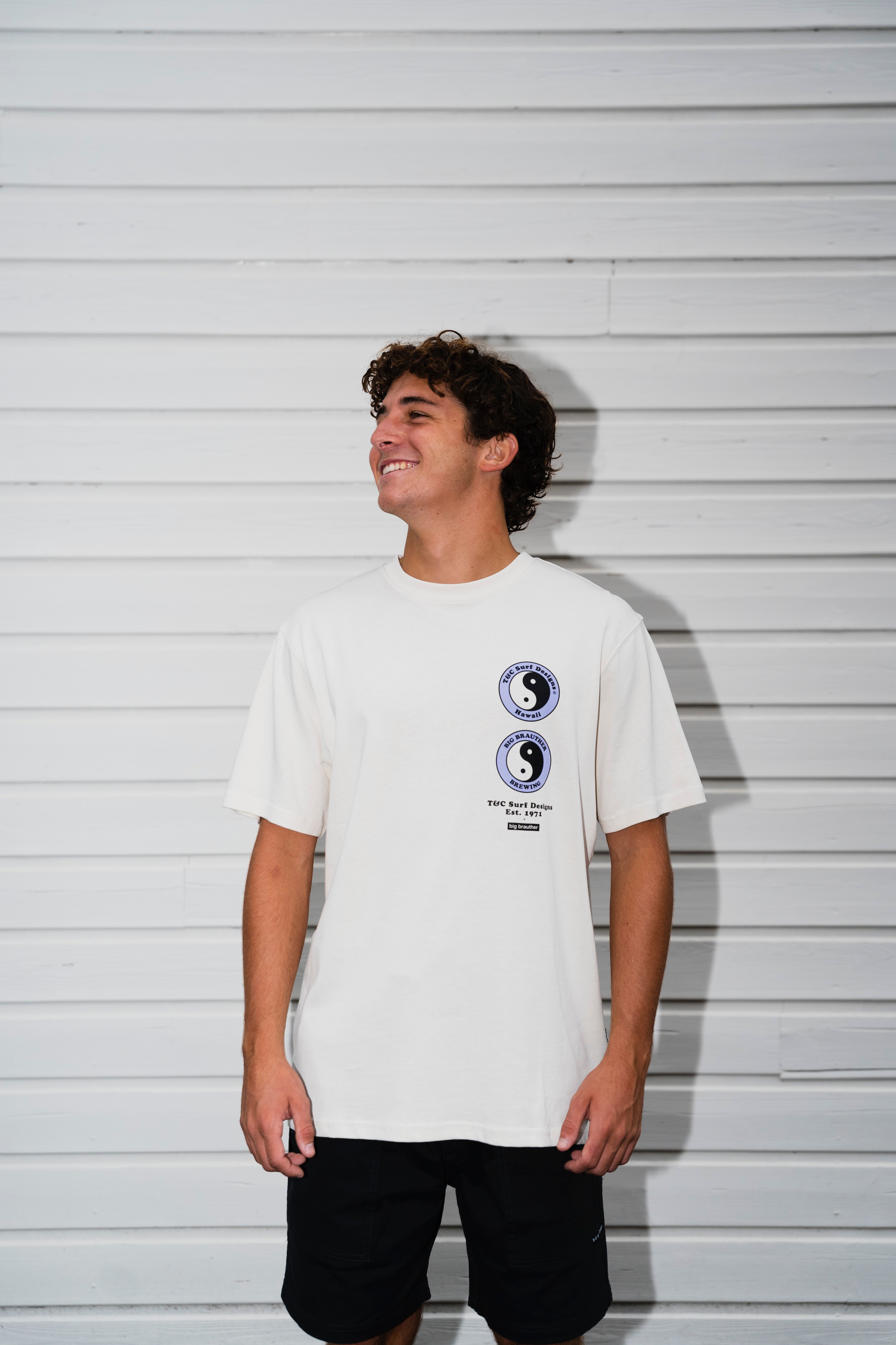 BIG BRAUTHER X T&C Surf Designs T-shirt - Off White