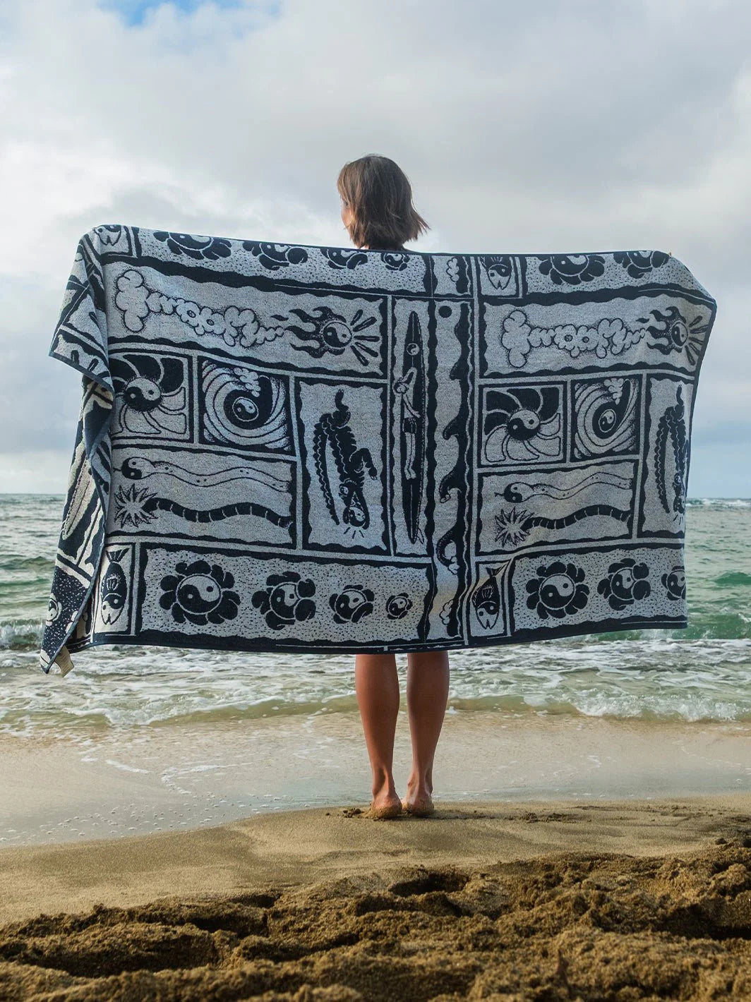 Toalha Kenny Camp da T&C Surf Designs - Azul Marinho