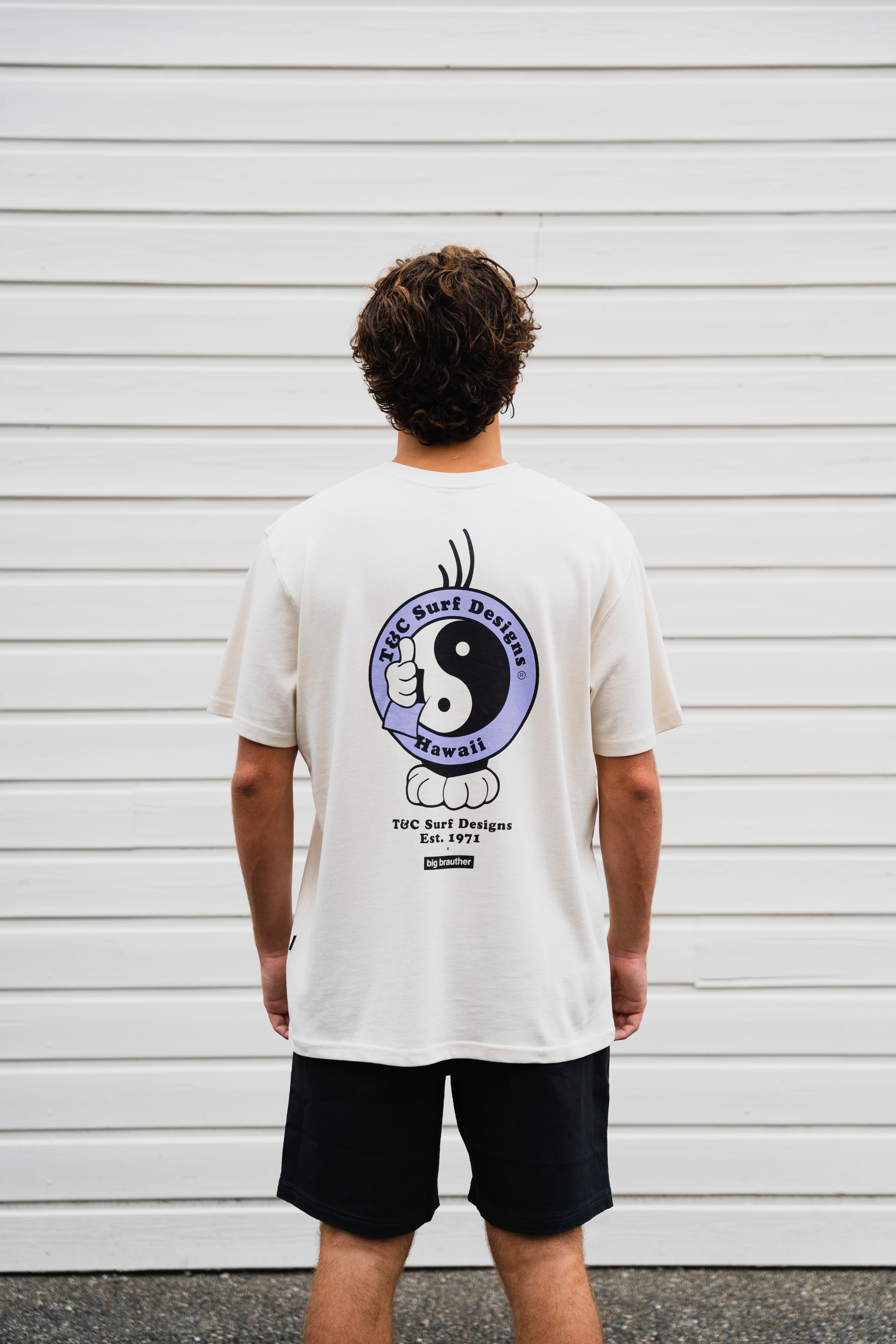 BIG BRAUTHER X T&C Surf Designs T-shirt - Off White