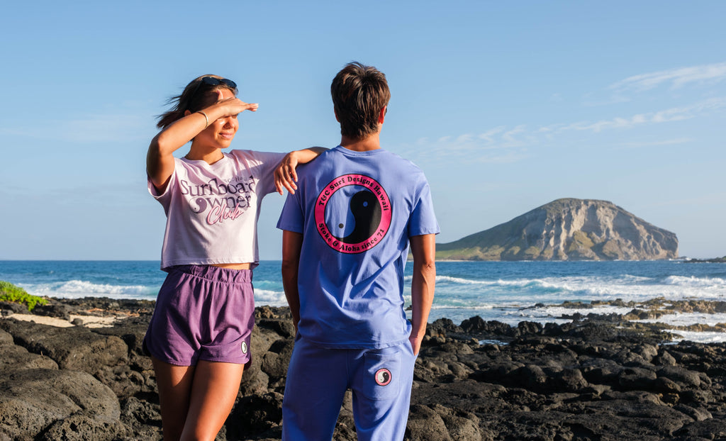 YY 71 Logo  -T-shirt manches courtes - Blueberry