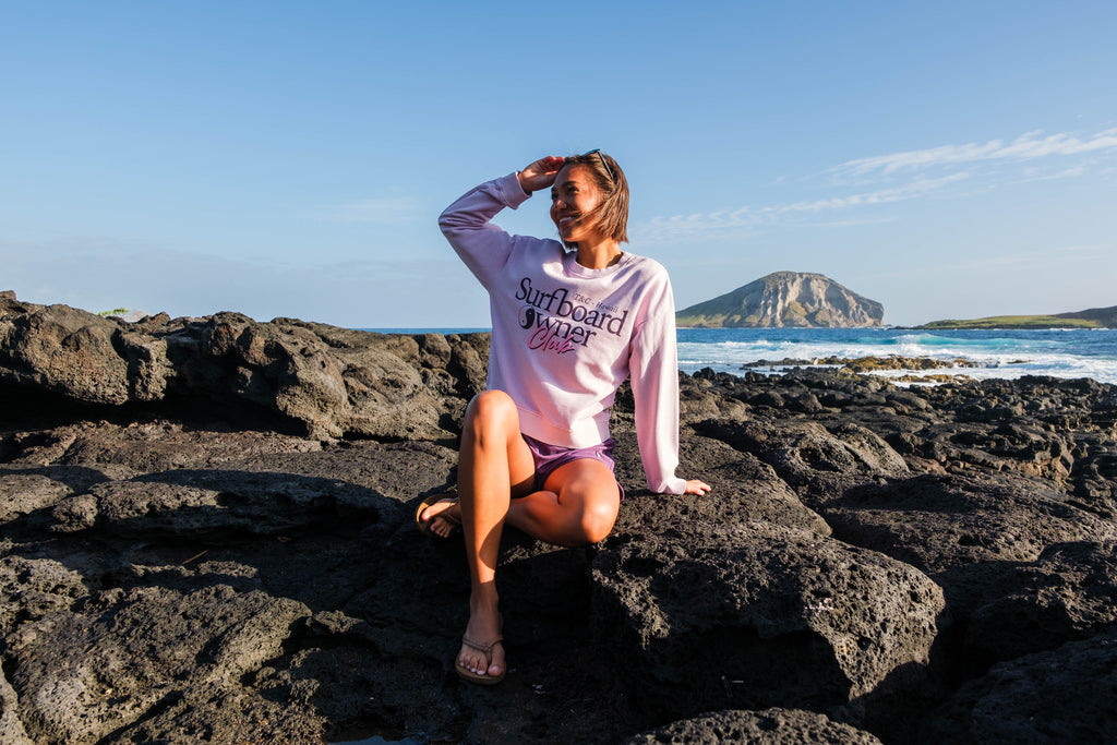 Sweatshirt T&C Surf Designs Owner Crew - Lavanda