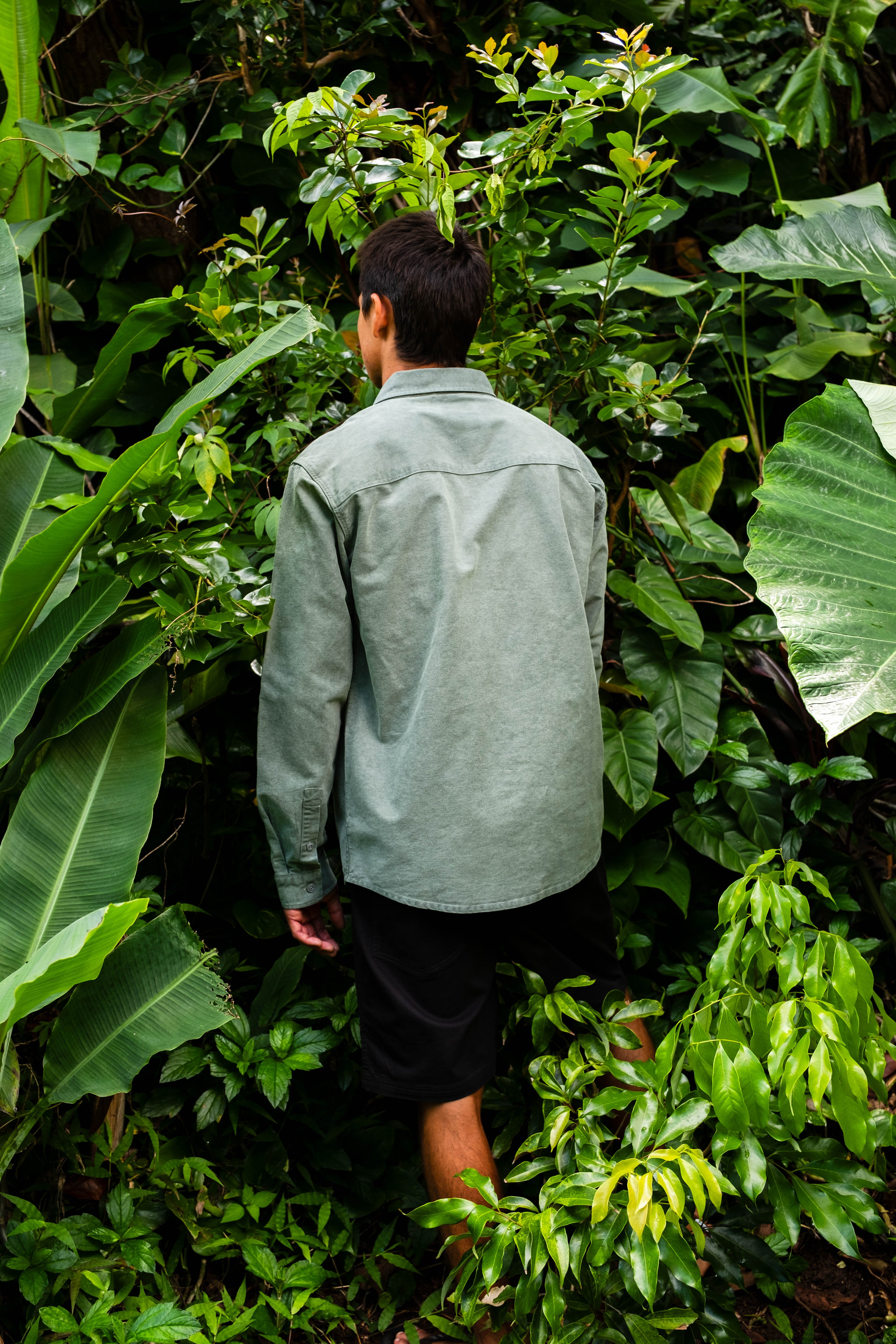 T&C Surf Designs Town Over Shirt - Grey Green