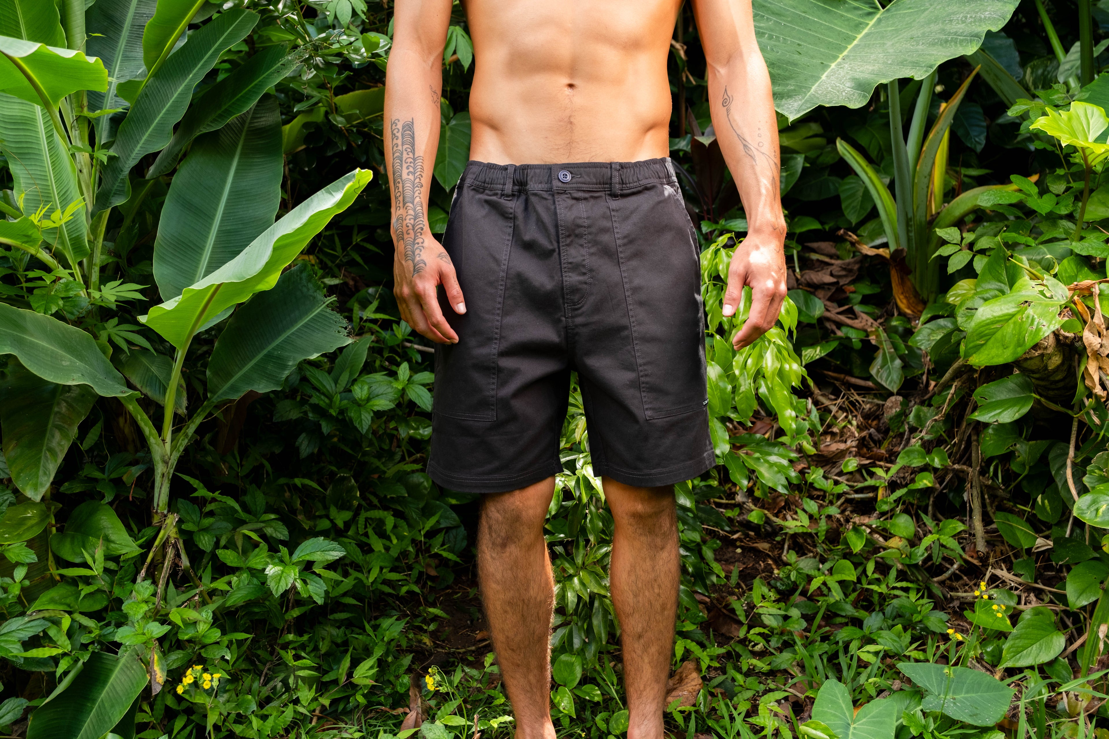 T&C Surf Designs Town Walkshorts 19''- Washed Black