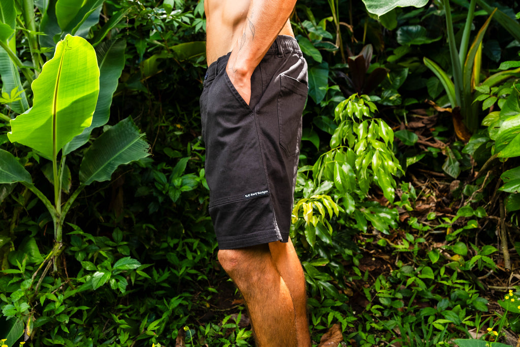 T&C Surf Designs Town Walkshorts 19''- Washed Black