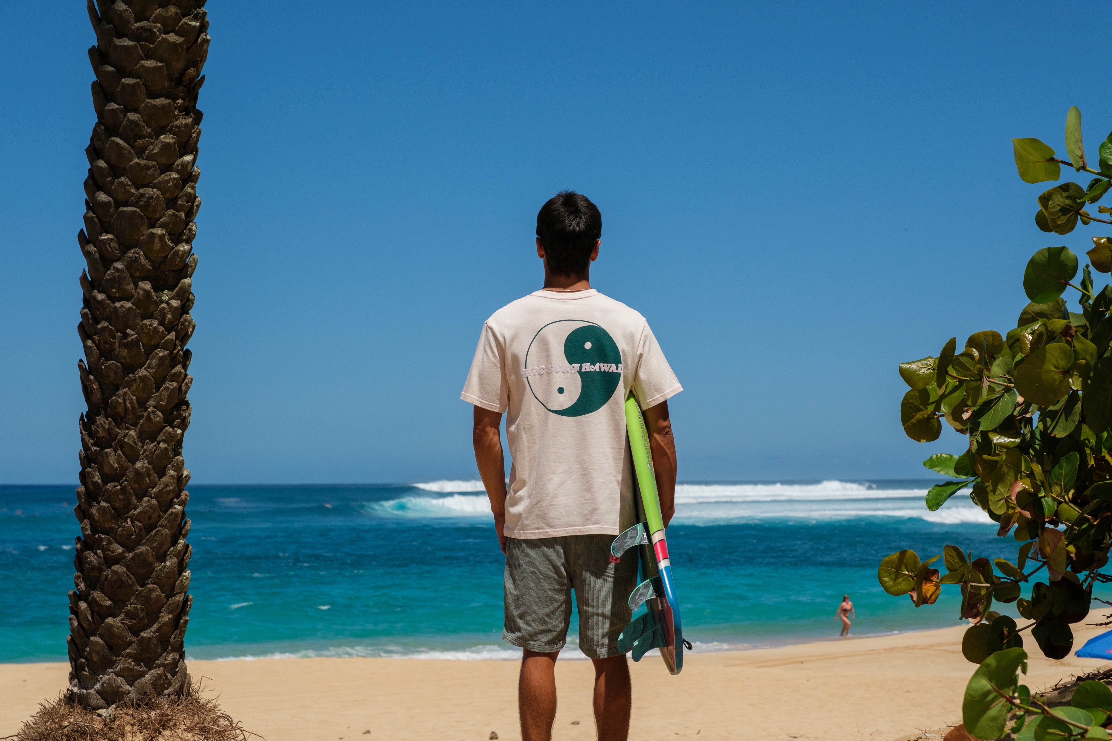 T-shirt de manga curta T&C Surf Designs TCSH - Rosa usada