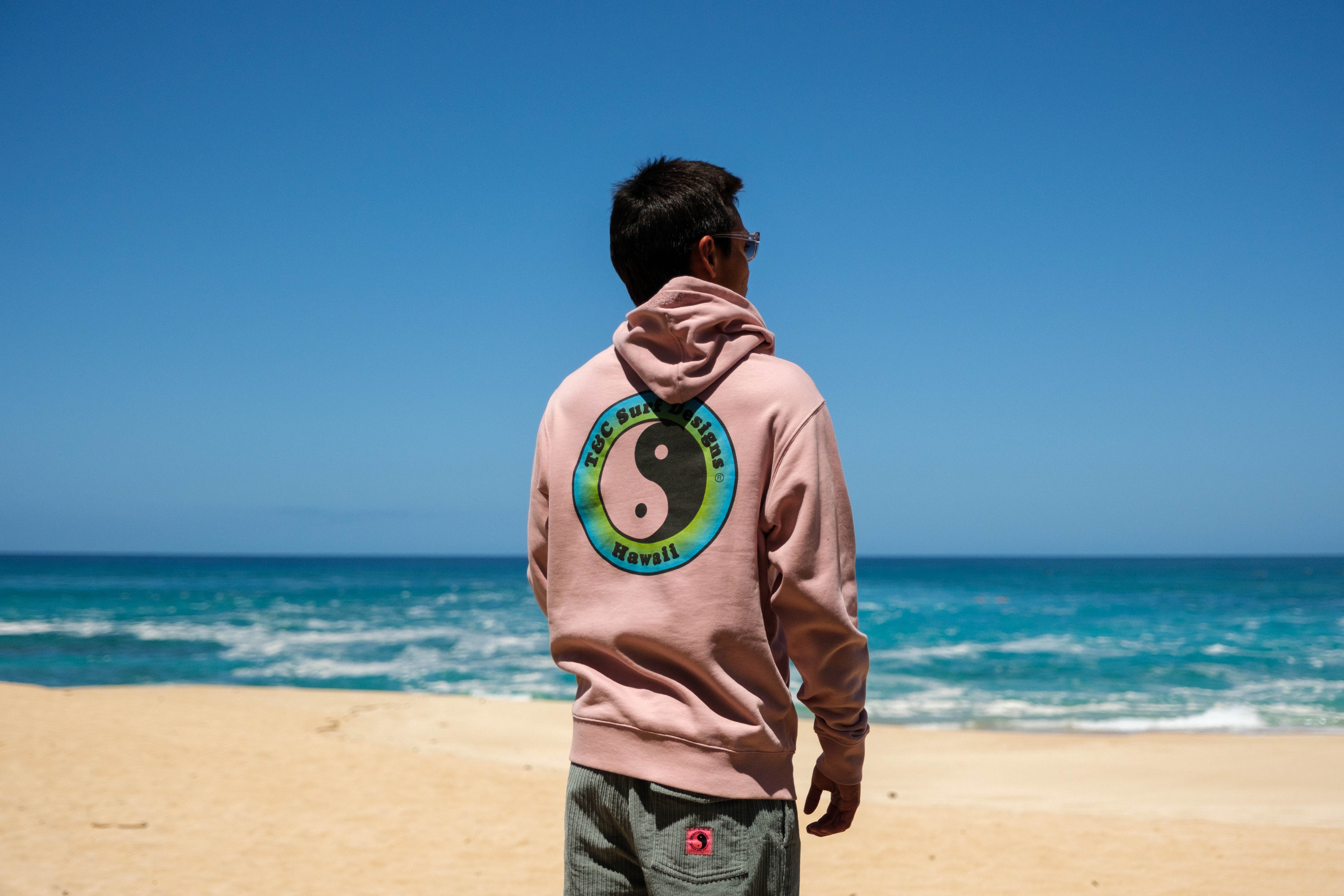 T&C Surf Designs YY Hooded Sweat - Dawn Mauve