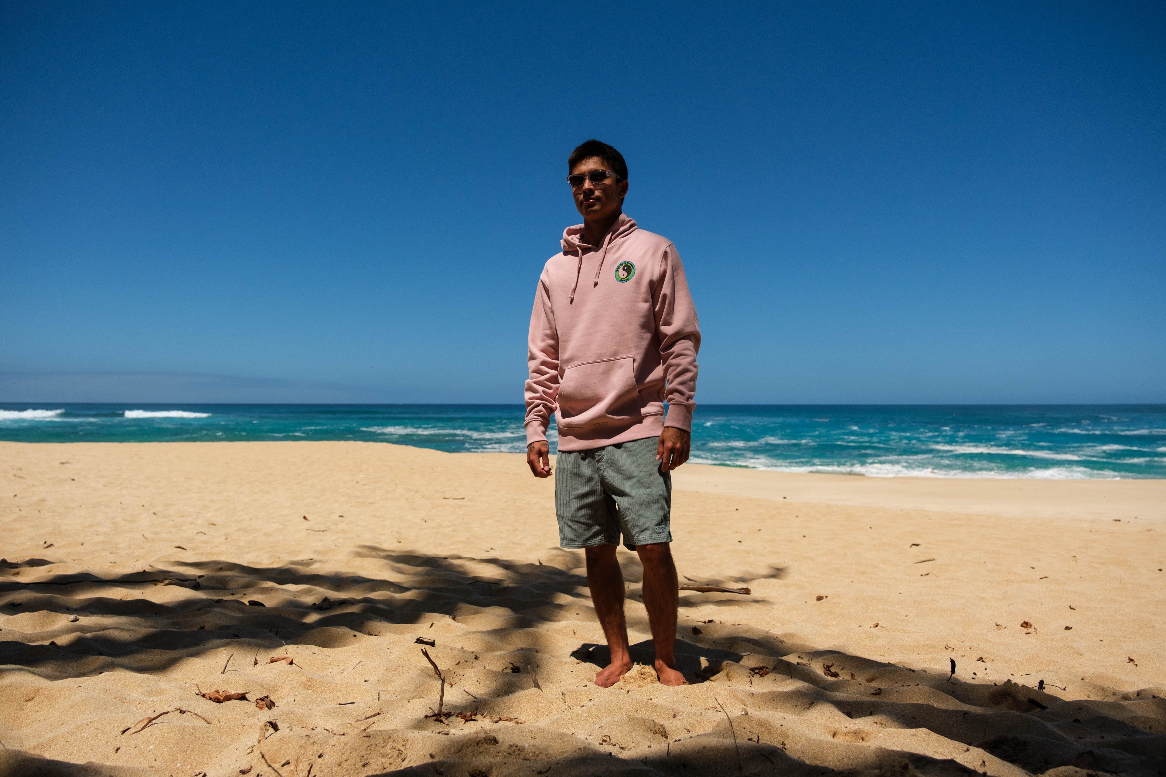 T&C Surf Designs YY Hooded Sweat - Dawn Mauve