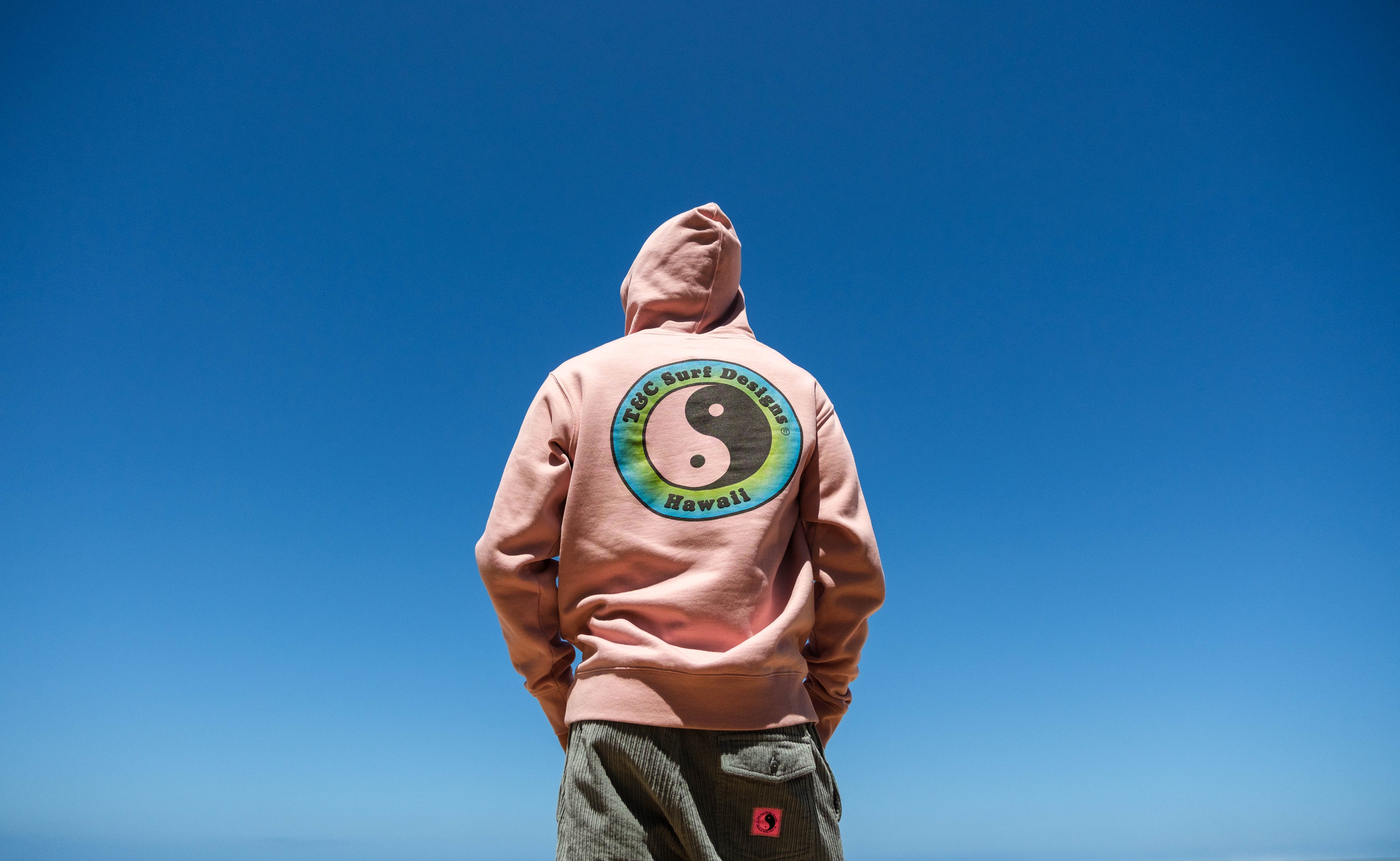 T&C Surf Designs YY Hooded Sweat - Dawn Mauve