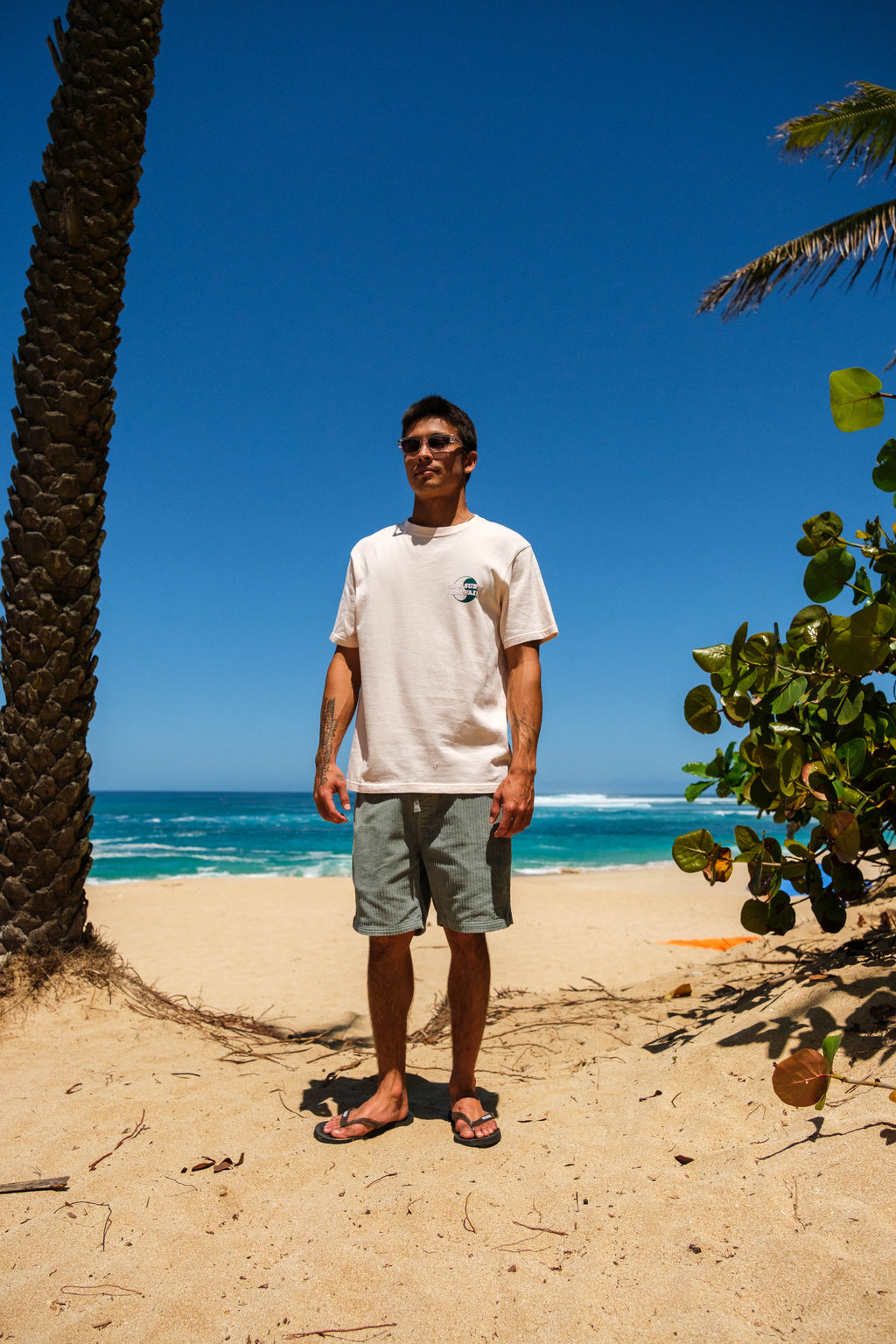 T-shirt de manga curta T&C Surf Designs TCSH - Rosa usada