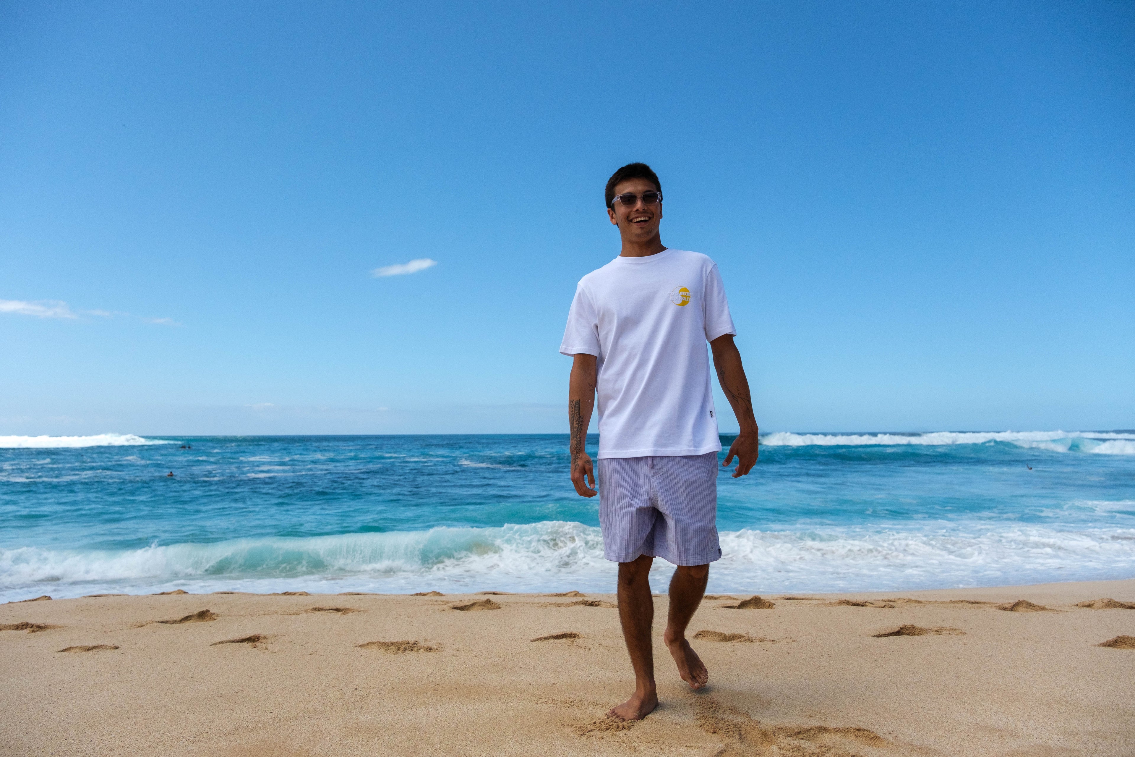 T-shirt de manga curta T&C Surf Designs TCSH - Branca