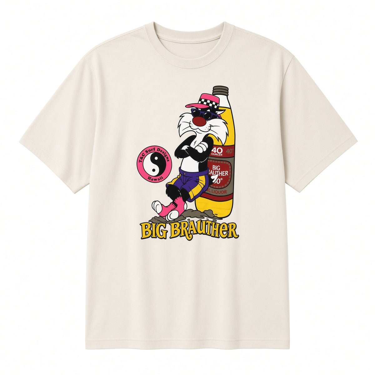 Big Brauther T-shirt manches courtes - Vintage White
