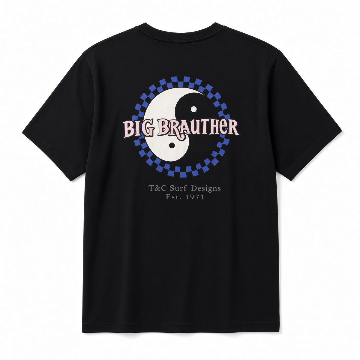 Big Brauther Checker T-shirt manches courtes - Fatigue Black