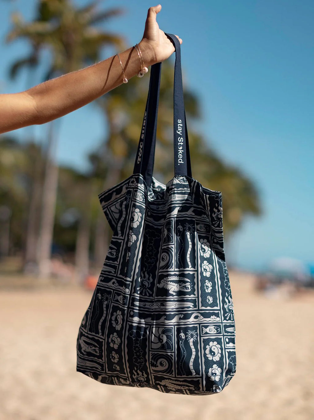 T&C Surf Designs Kenny Camp Tote Bag - Navy