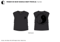 Women OG Mist Muscle Crop Débardeur