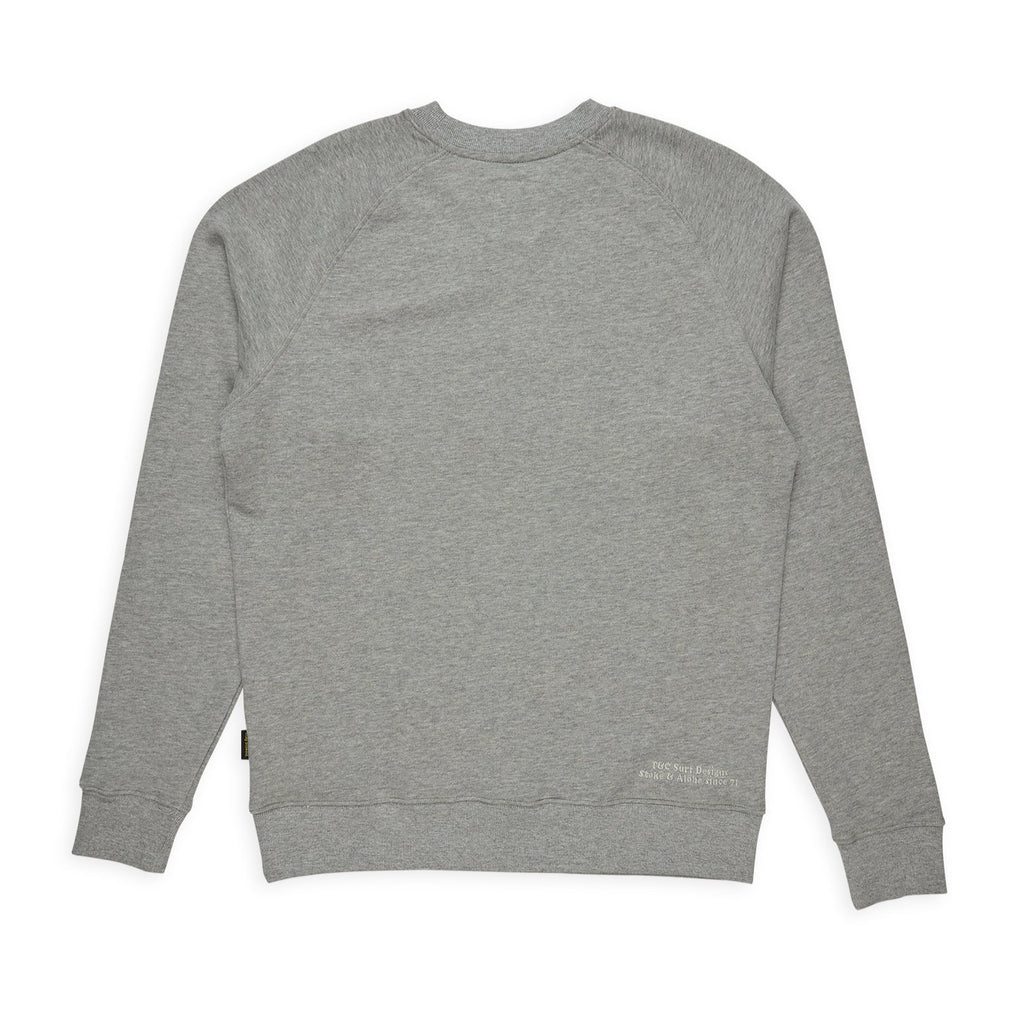 T&C Surf Designs Retro Crew Sweat - Grey Heather