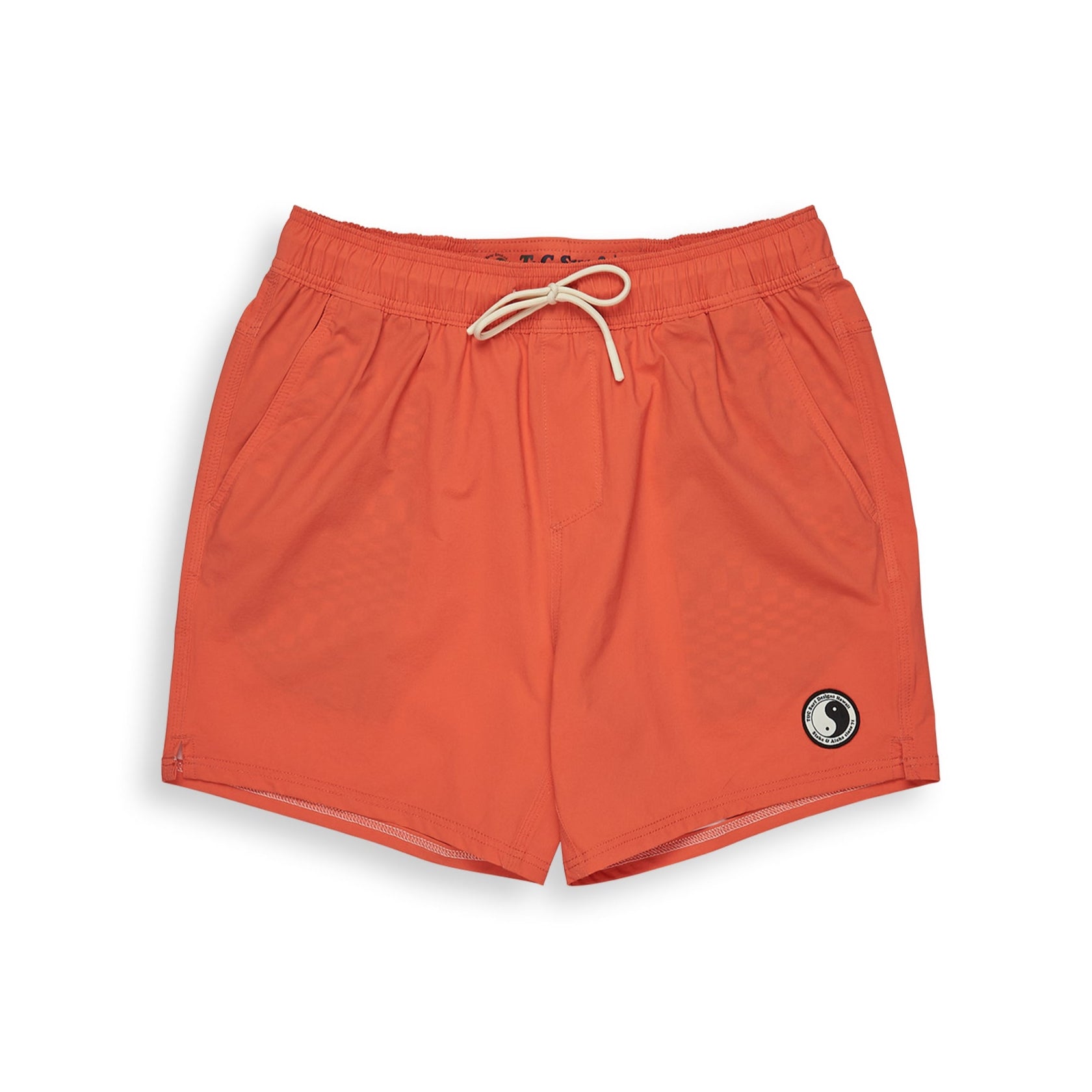 T&C Surf Designs OG Elastic 16,5" Beach Shorts - Used Red