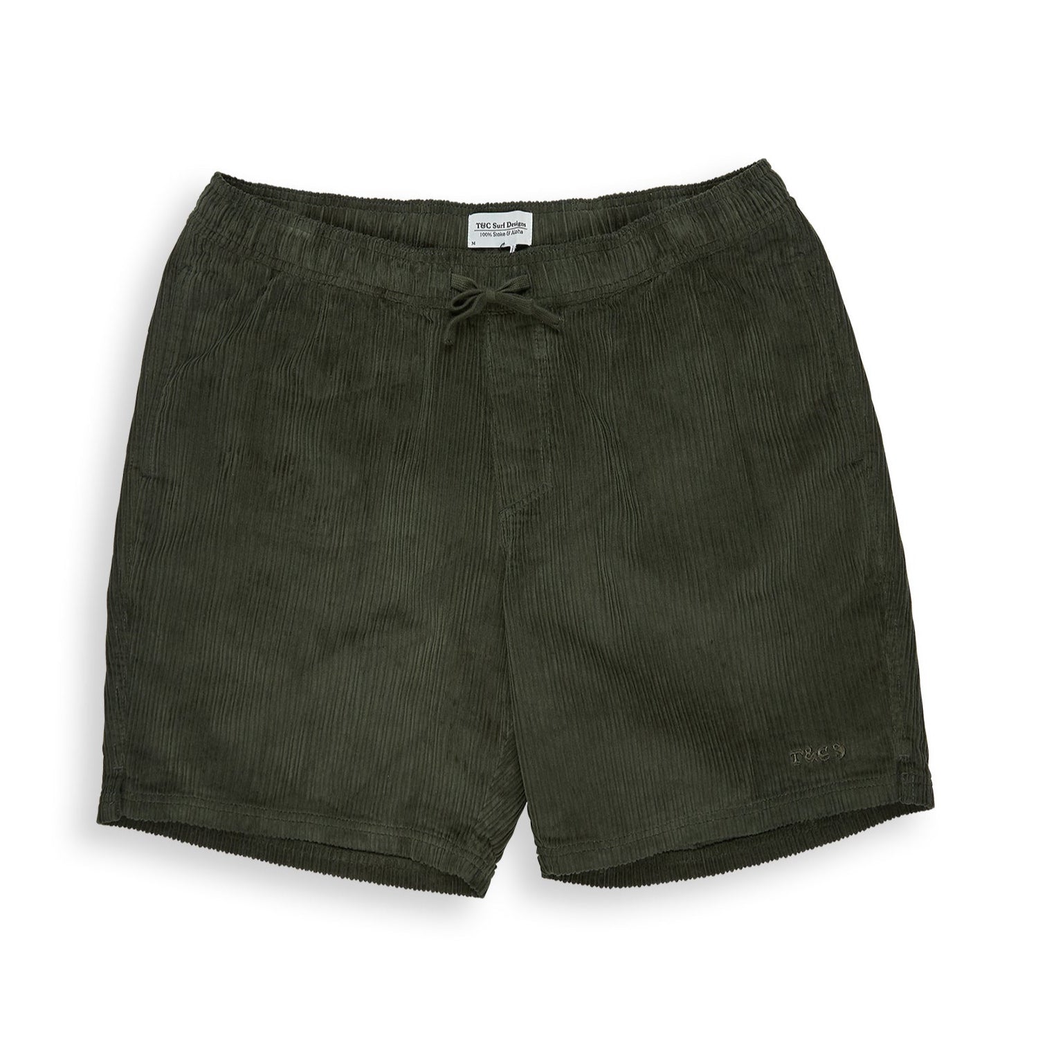 T&C Surf Designs Corduroy Beach Walkshorts 19'' - Dark Military