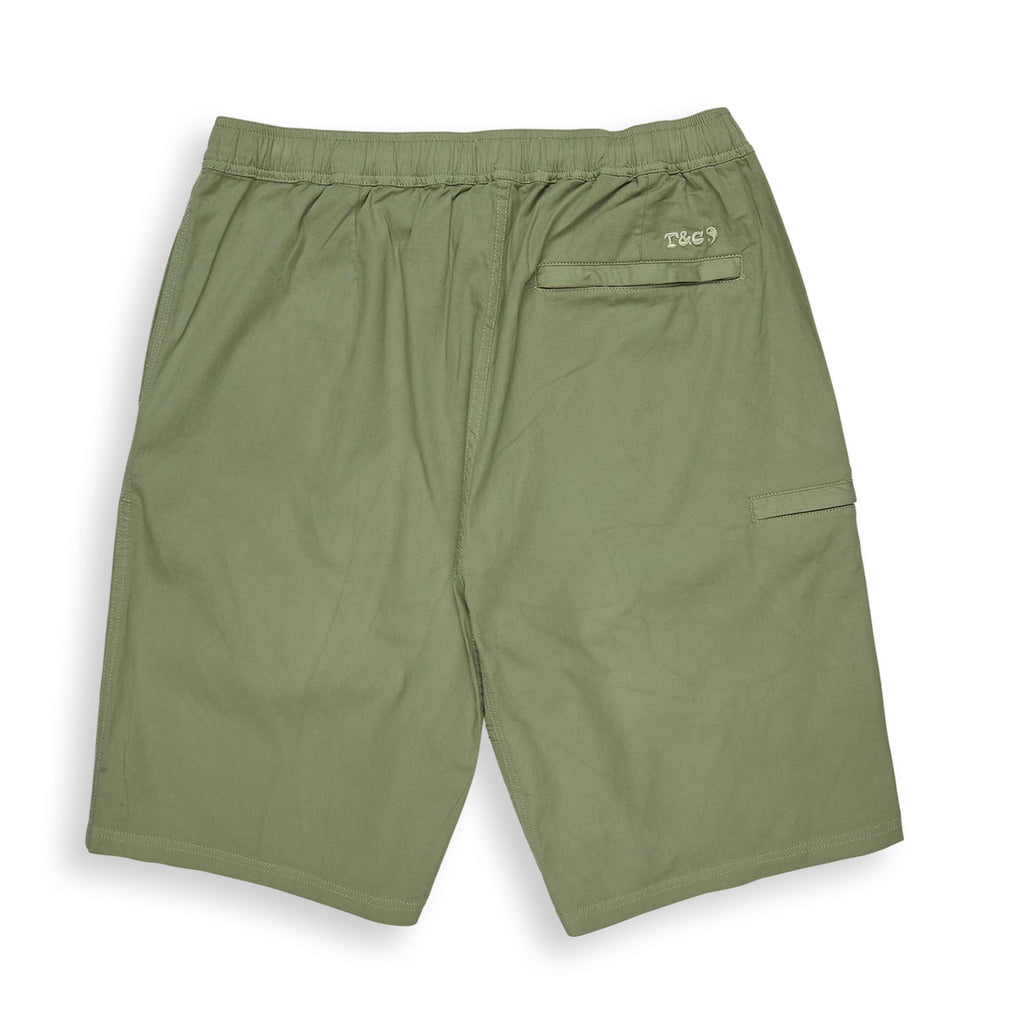 T&C Surf Designs Elastic Country Short 21'' - Sage