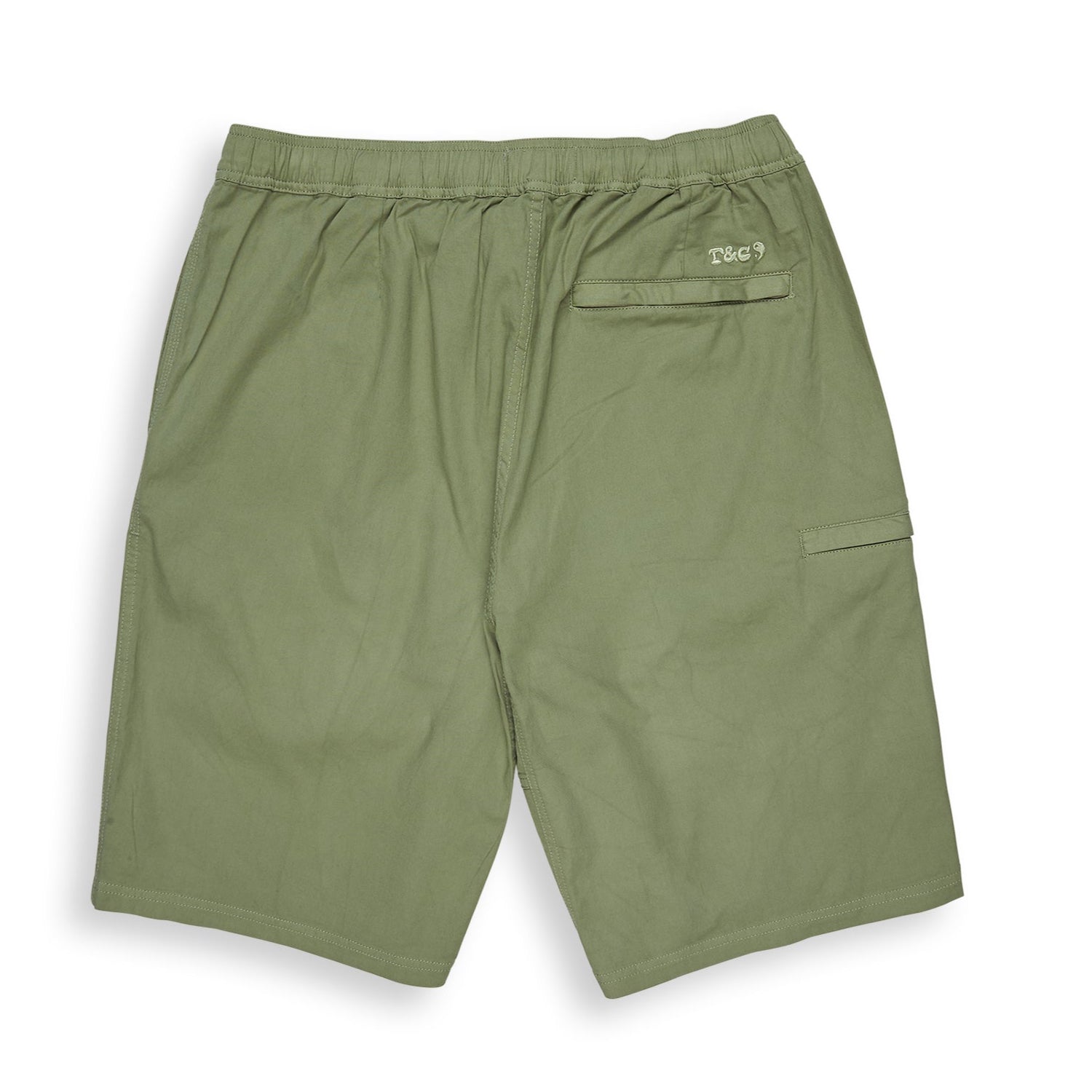 T&C Surf Designs Elastic Country Walkshorts 21'' - Sage