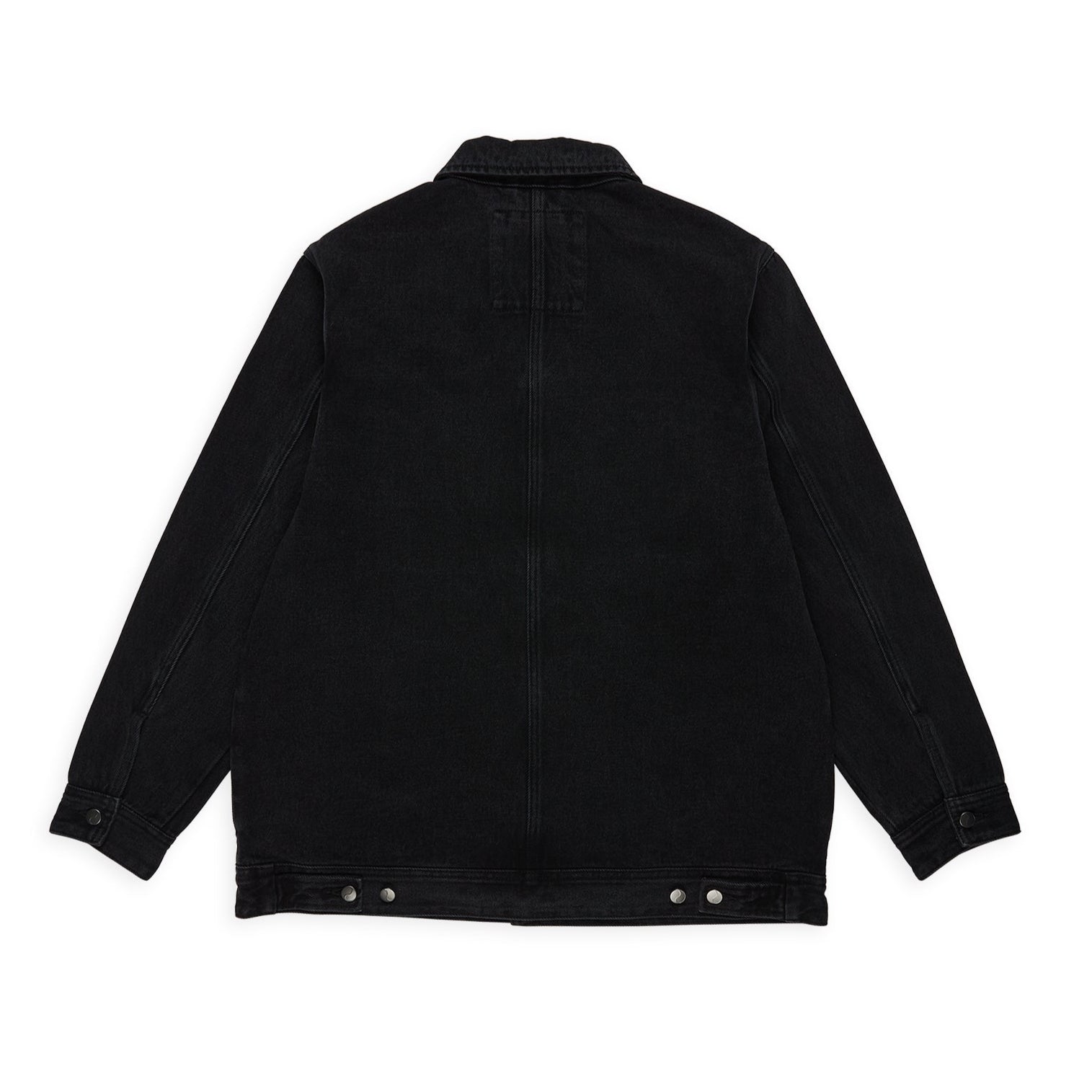 T&C Surf Designs Washed Denim Jacket - Black Dark Used