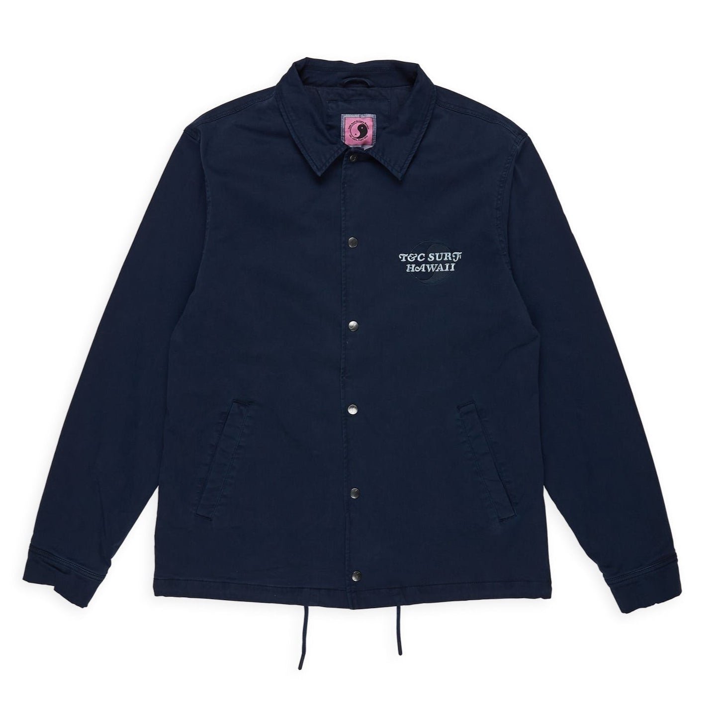 T&C Surf Designs Cotton Coach Jacket - Dark Navy