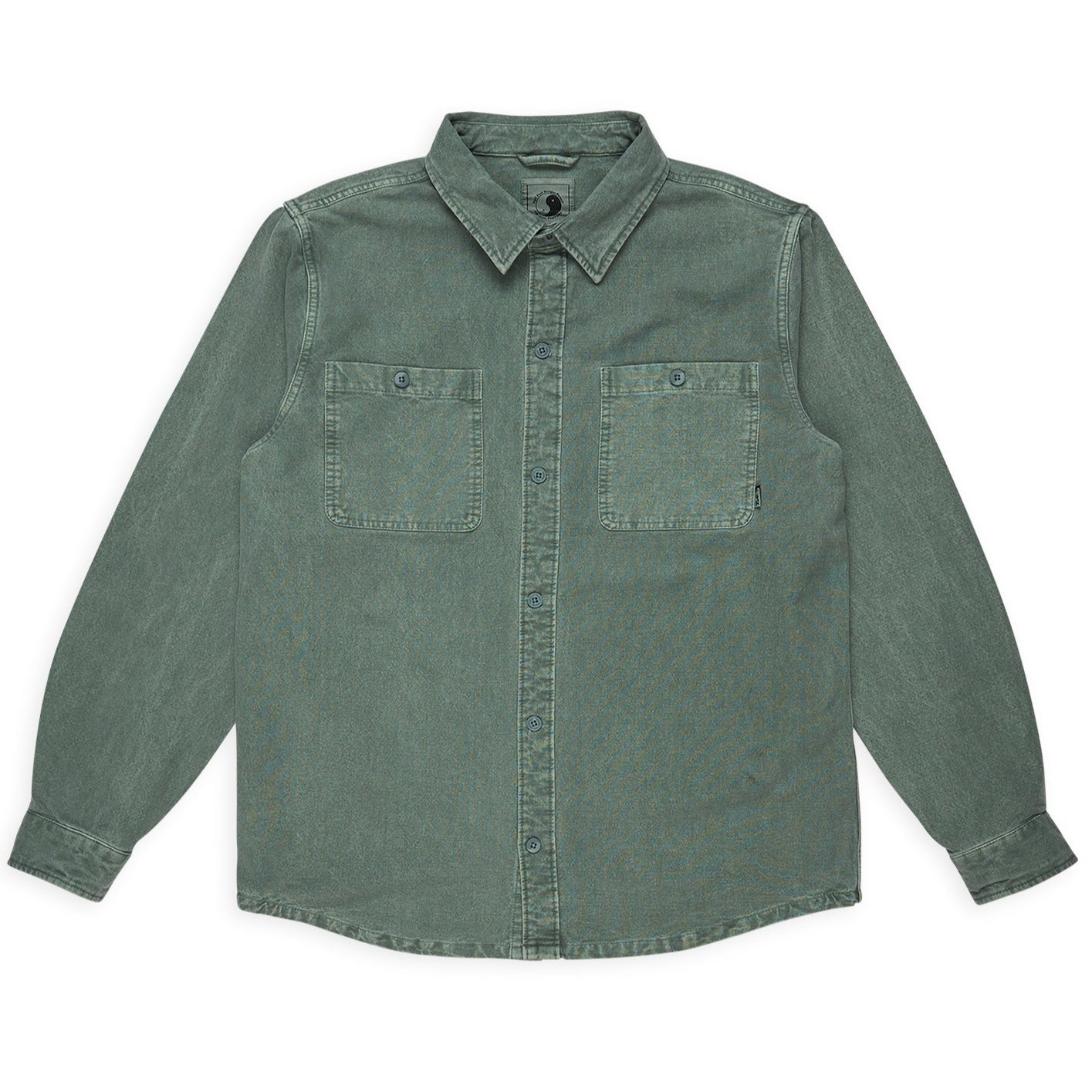 T&C Surf Designs Town Over Shirt - Grey Green