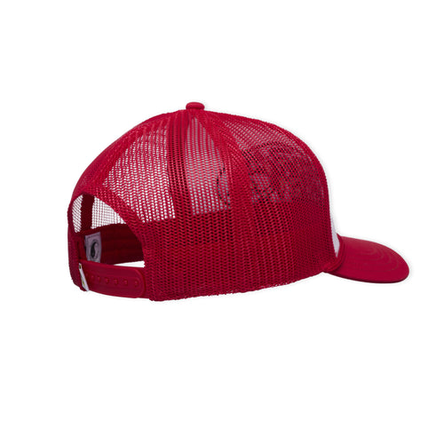 Boné Trucker Desestruturado Funco da T&C Surf Designs - Vermelho